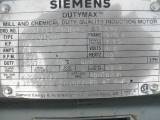 SOLD: Used 75 HP Vertical Electric Motor (Siemens)