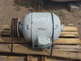 SOLD: Used 15 HP Horizontal Electric Motor (General Electric)