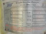 Used Wilson Snyder 12GX4-1800 IVT Vertical Multi-Stage Centrifugal Pump
