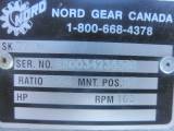 SOLD: Used Nordgear 72W Inline Gearbox
