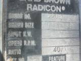 Used Radicon AU800-8 Worm Drive Gearbox