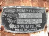 SOLD: Used Gaso 3466 Triplex Pump Complete Pump