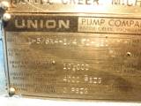 Used Union TD-120M Triplex Pump Complete Pump