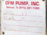 SOLD: Used OFM 1800 Triplex Pump Package