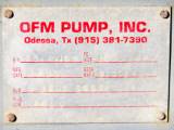 SOLD: Used OFM 1800 Triplex Pump Package