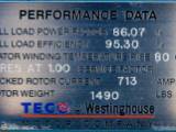 Unused Surplus 1000 HP Horizontal Electric Motor (Teco Westinghouse)