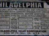 Used Philadelphia 8900 Parallel Shaft Gearbox