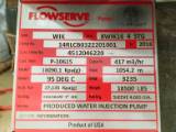 Unused Surplus Flowserve 8WIK16 Horizontal Multi-Stage Centrifugal Pump Complete Pump