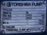 Unused Surplus Torishima CDM 300x250 Horizontal Single-Stage Centrifugal Pump Package