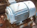 SOLD: Used 40 HP Horizontal Electric Motor (Siemens) Package