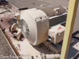 SOLD: Used 125 HP Horizontal Electric Motor (General Electric)