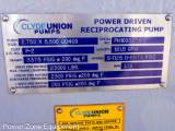 SOLD: Used Union QD-400 Quintuplex Pump Complete Pump