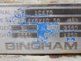 Used Sulzer Bingham 4x6x10.5C MSD Horizontal Multi-Stage Centrifugal Pump Package