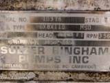 Used Sulzer Bingham 6x8x11D MSD Horizontal Multi-Stage Centrifugal Pump Complete Pump