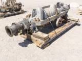 Used Byron Jackson 4x6x9D DVMX Horizontal Multi-Stage Centrifugal Pump Complete Pump