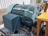SOLD: Unused Surplus 200 HP Horizontal Electric Motor (Reliance) Package
