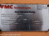 Used FMC WT2445B Triplex Pump Power End Only