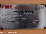 Used FMC WT2445B Triplex Pump Power End Only