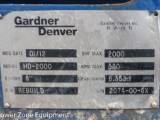 SOLD: Used Gardner Denver HD-2000 Triplex Pump Power End Only