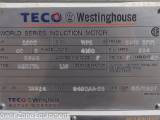 SOLD: Unused Surplus 2000 HP Horizontal Electric Motor (Teco Westinghouse)